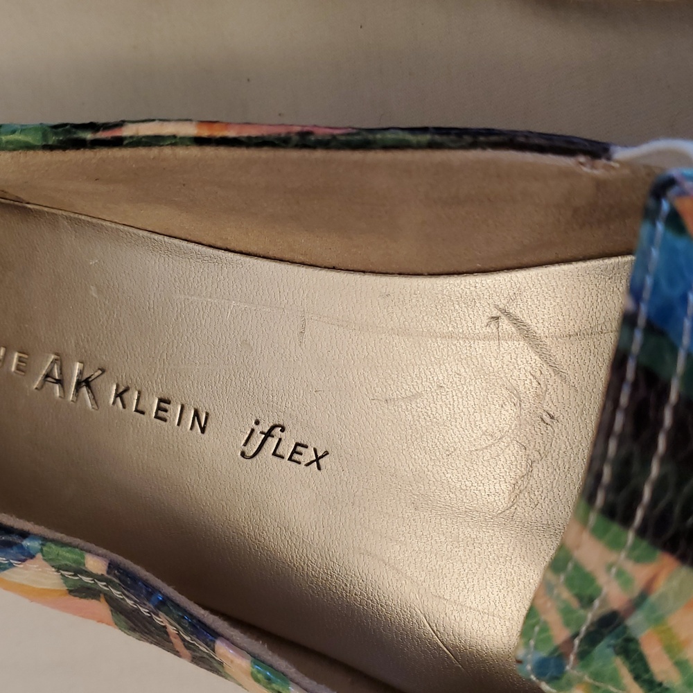Anne Klein Iflex Stefana Tropical Hawaiian Print Jute Loafers Flats, Size 8.5 M - Picture 9 of 11